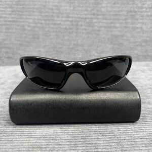 Dragon Alliance Sunglasses Black Wrap Around Sporty Shades USA Made Y2k